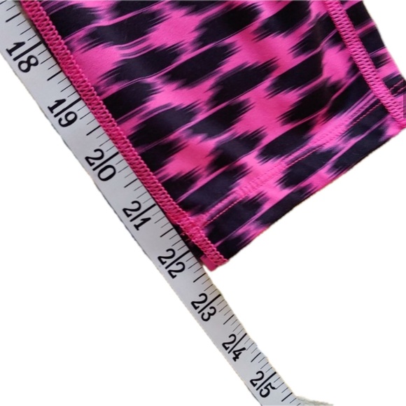 Nike Dri Fit pink print cropped leggings small - Picture 5 of 8